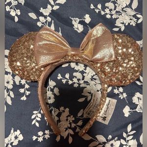 ROSE GOLD MINNIE EARS - DISNEY PARKS
